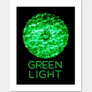 Green Light Posters and Art